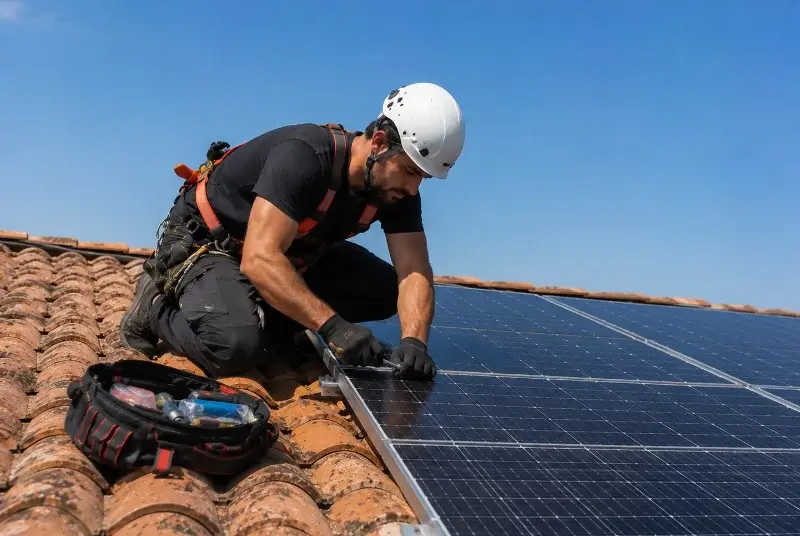 Maintenance et monitoring de panneaux solaires à Sauteyrargues