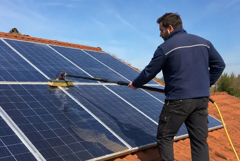 Nettoyage et entretien de panneaux solaires à Sauteyrargues